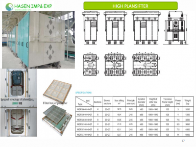 AIR LOCKER For maize flour / 6