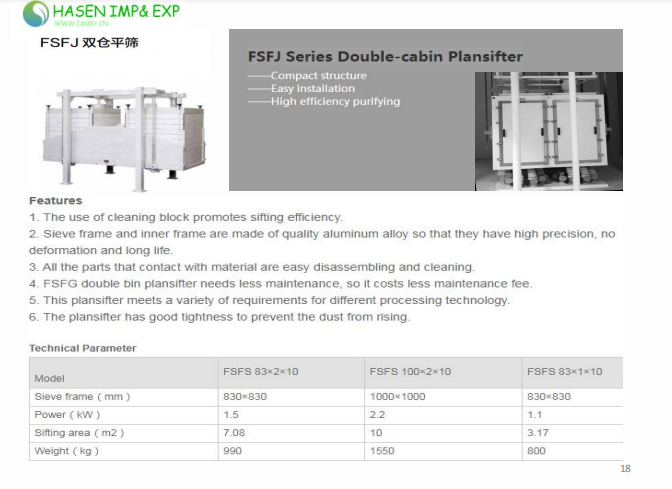 Double bins inspection sifter