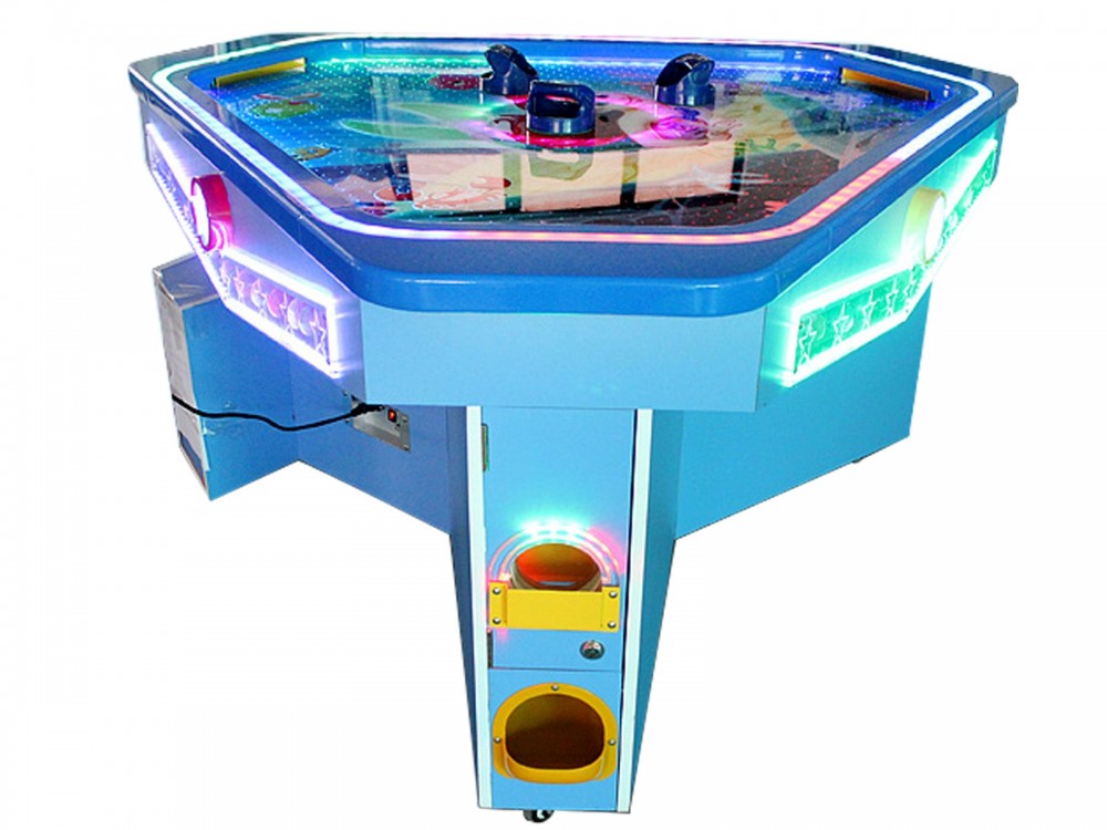 3 players air hockey