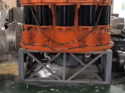 Hydraulic cone crusher / 3