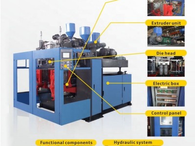 Hdpe blow molding machine / 3