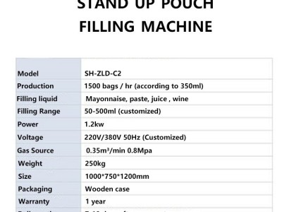 Pouch filling sealing machine / 4