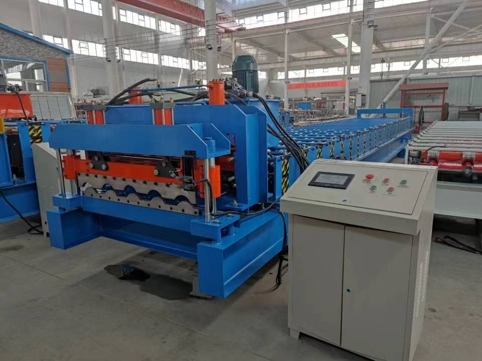 glazed tile forming machine / 3