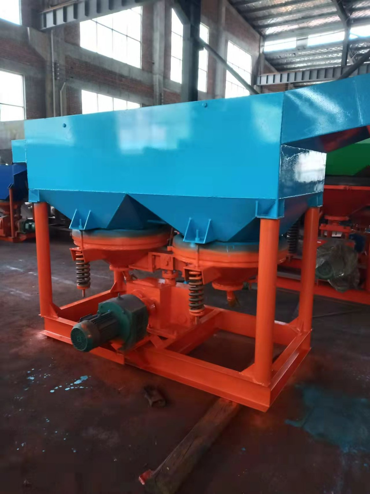 Gravity separation coal dressing jig / 3