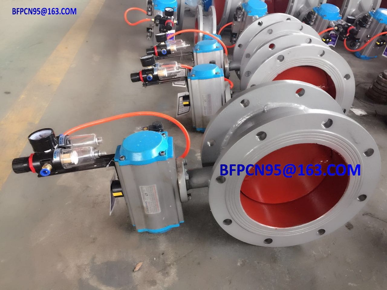 Regulating butterfly valve / 2