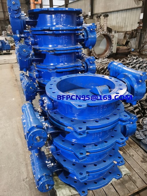 Horizontal butterfly valve / 8