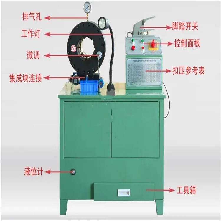 hose crimping machine / 7