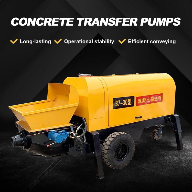 Electric Trailer Concrete Pump / 5