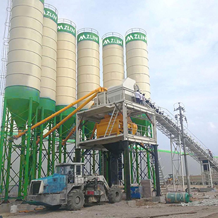 HZS240 concrete batch plant / 2