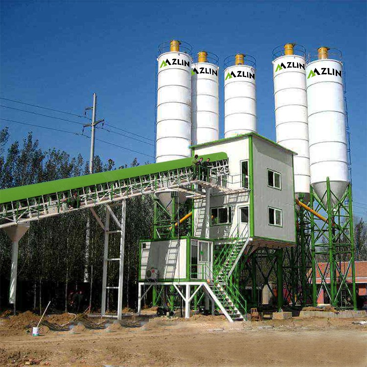 HZS180 mini batching plant / 2