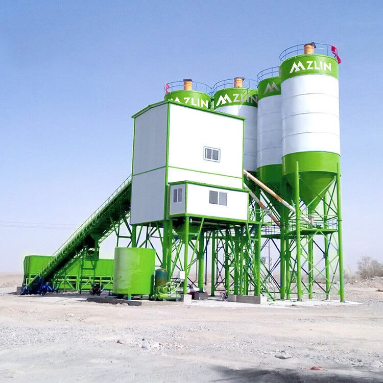 HZS180 mini batching plant / 5