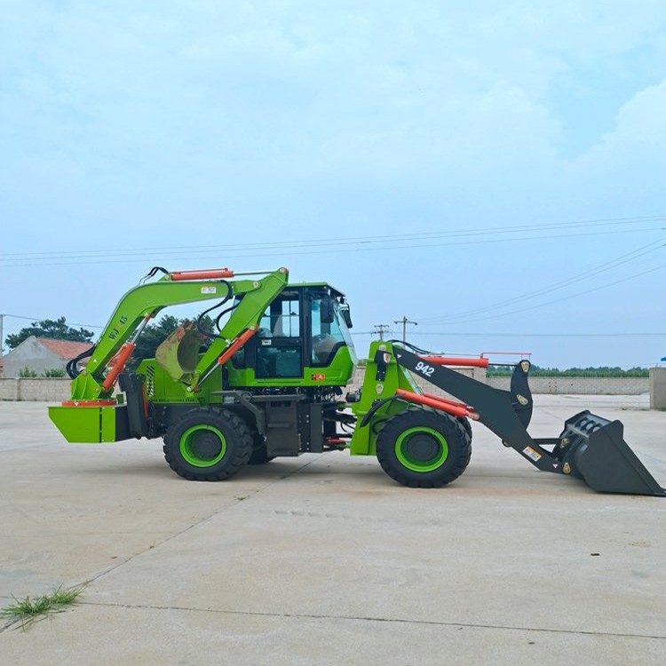 Two Busy Excavation Loader / 2