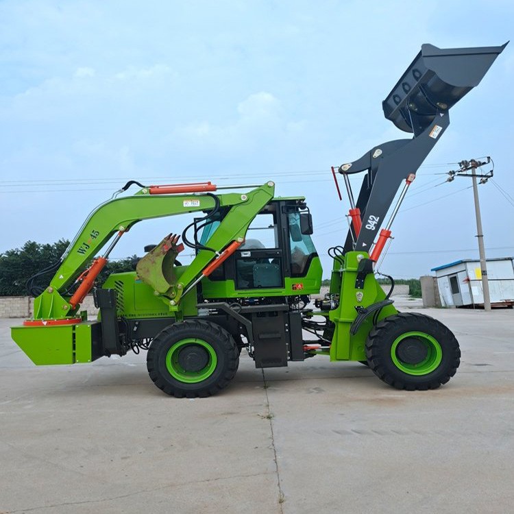 Two Busy Excavation Loader / 4