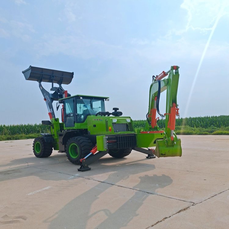 Two Busy Excavation Loader / 5