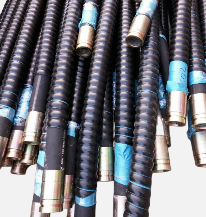 Steel wire hydraulic oil pipe / 4