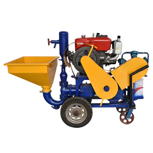 Mortar spraying machine / 6