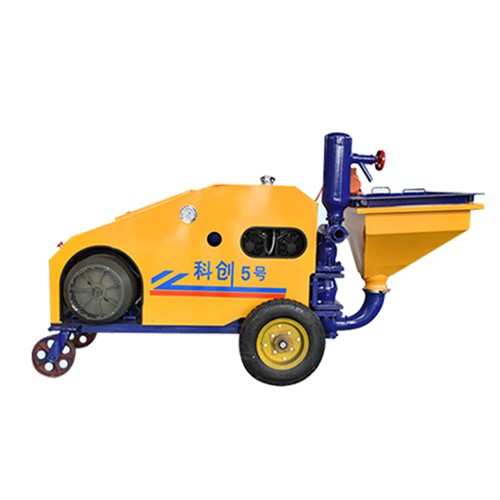 Mortar spraying machine / 6