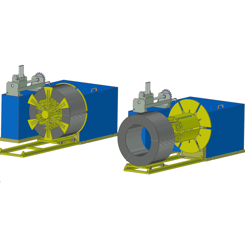 Hydraulic take-up machine / 6