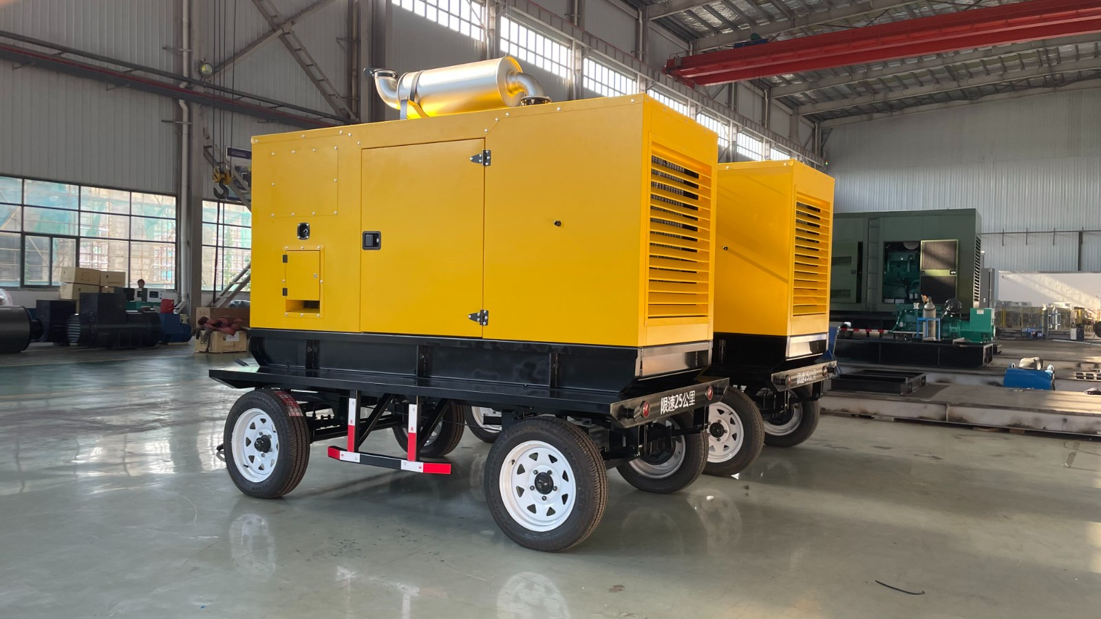 Trailer rain protection type diesel generator / 5