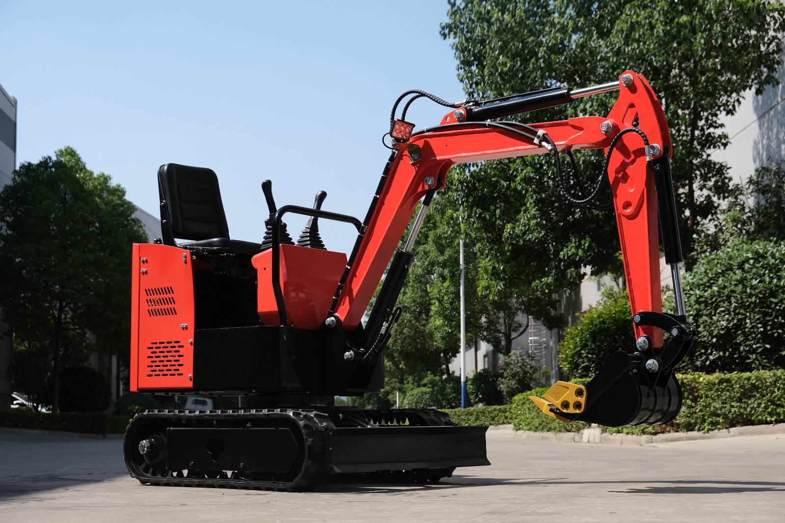 1.2 ton mini hydraulic crawler excavator / 3