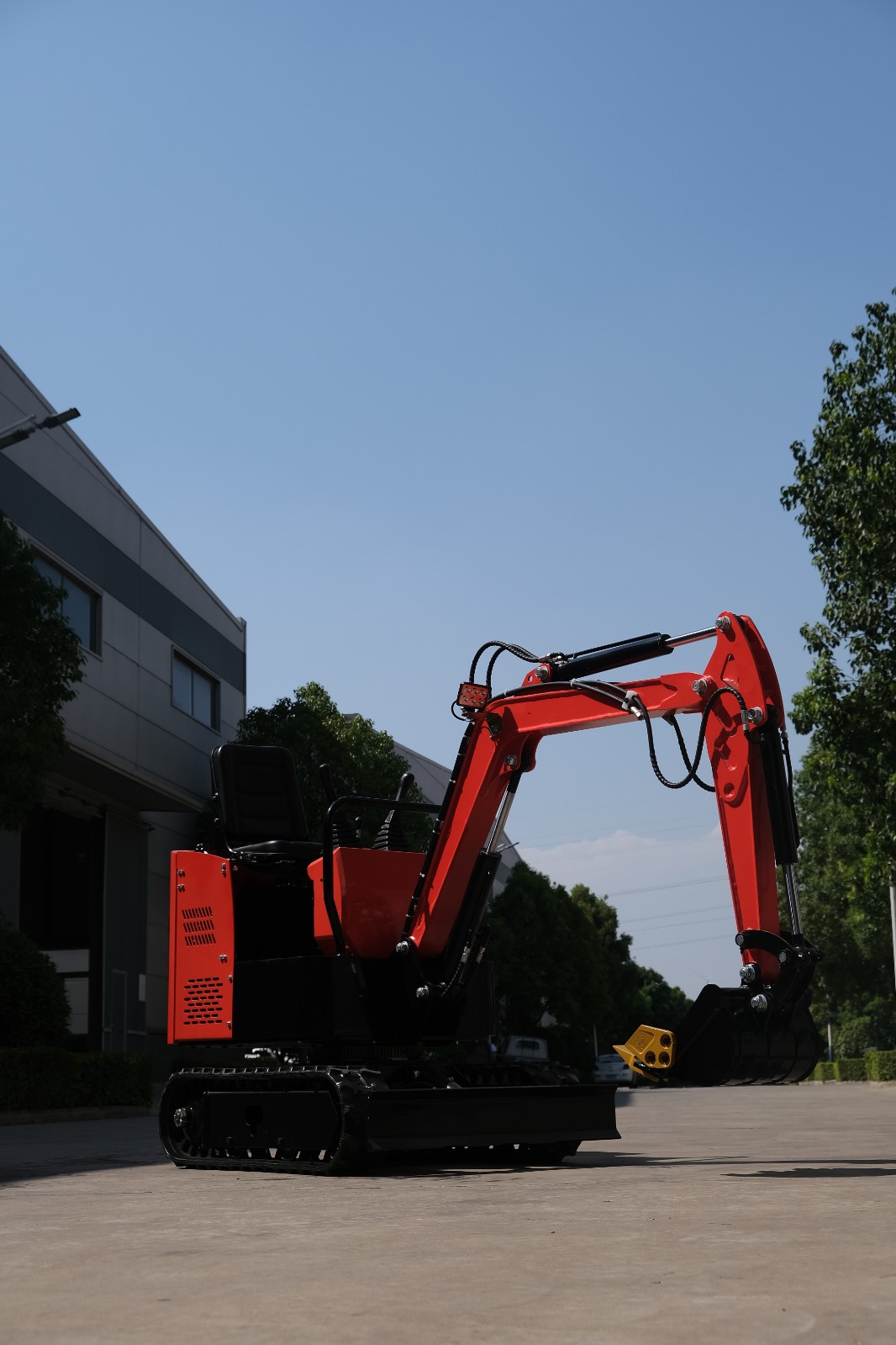 1.2 ton mini hydraulic crawler excavator / 5