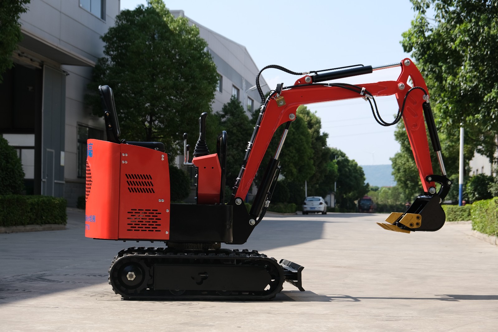 1.2 ton mini hydraulic crawler excavator / 6