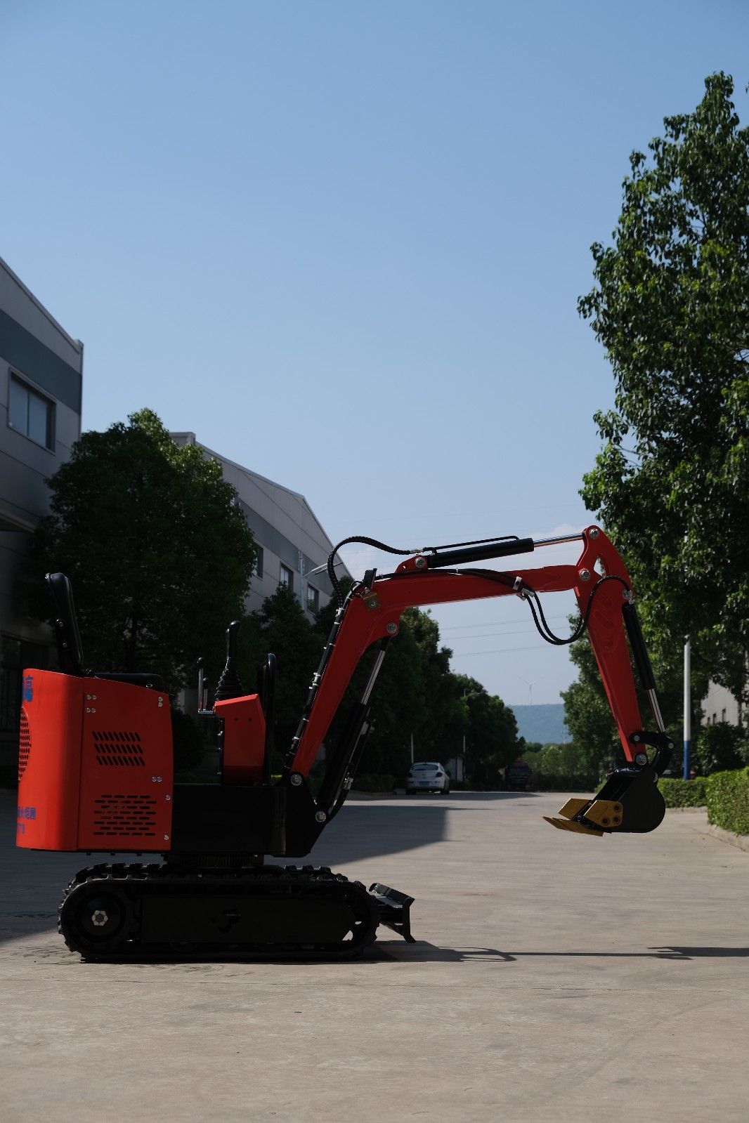 1.2 ton mini hydraulic crawler excavator / 7