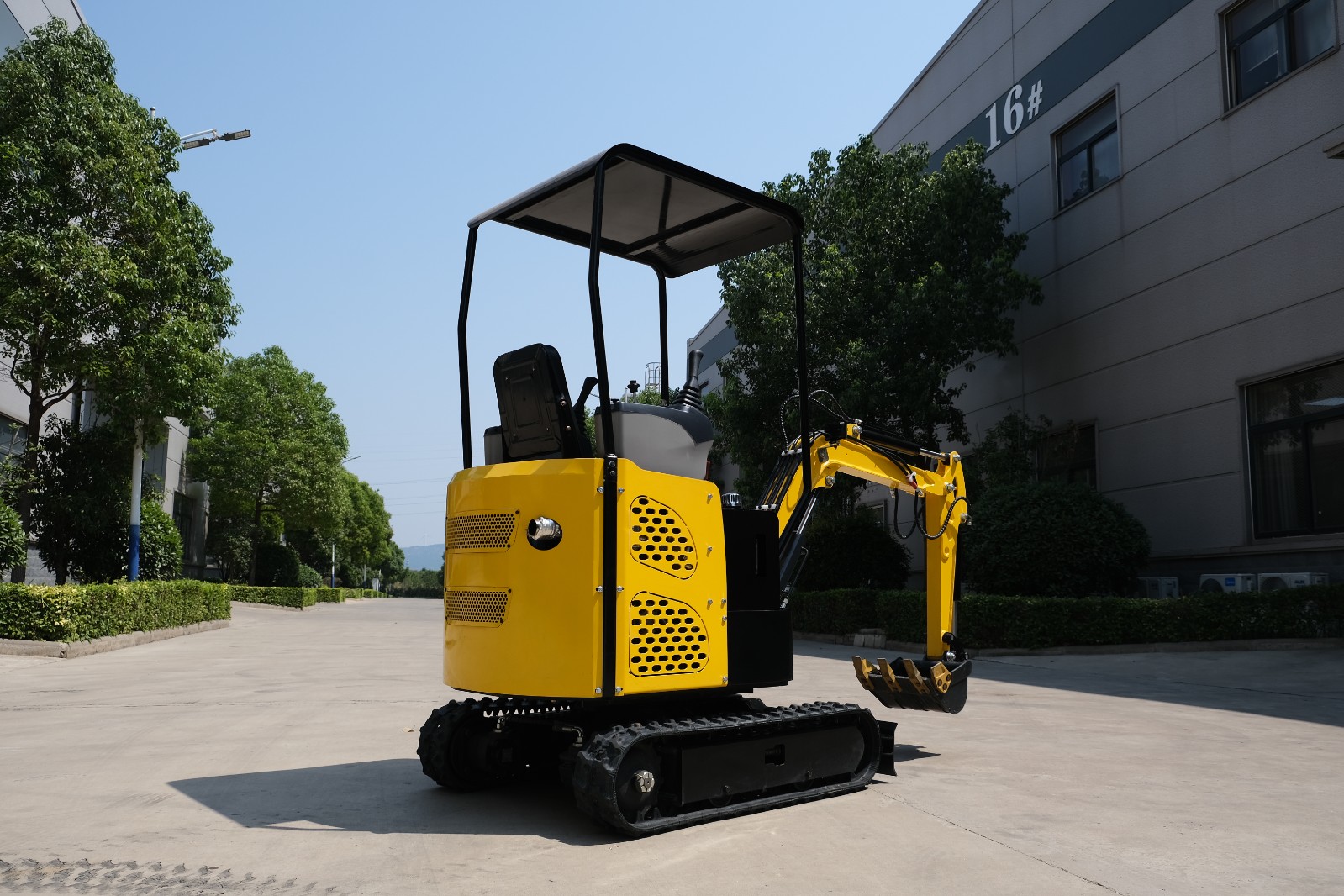 1.7 mini hydraulic crawler excavator / 5