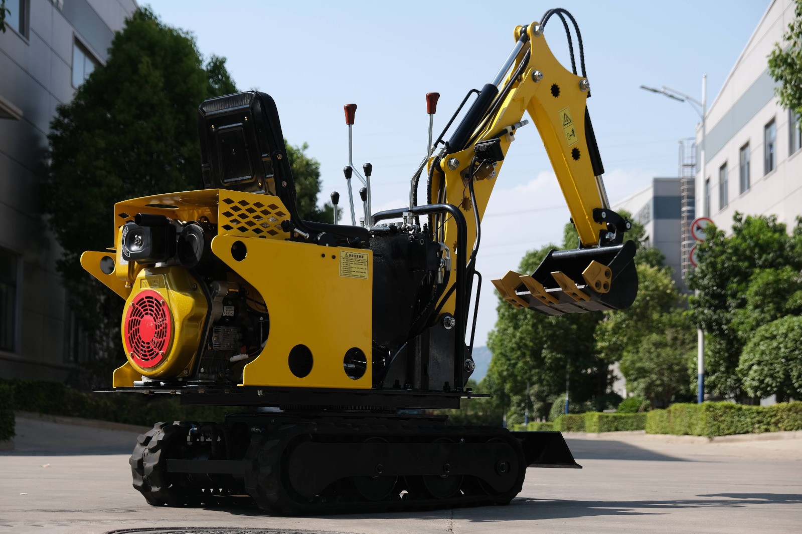 Certification High QualityYB-08 Multifunction Bucket Mini Hydraulic Excavator / 2