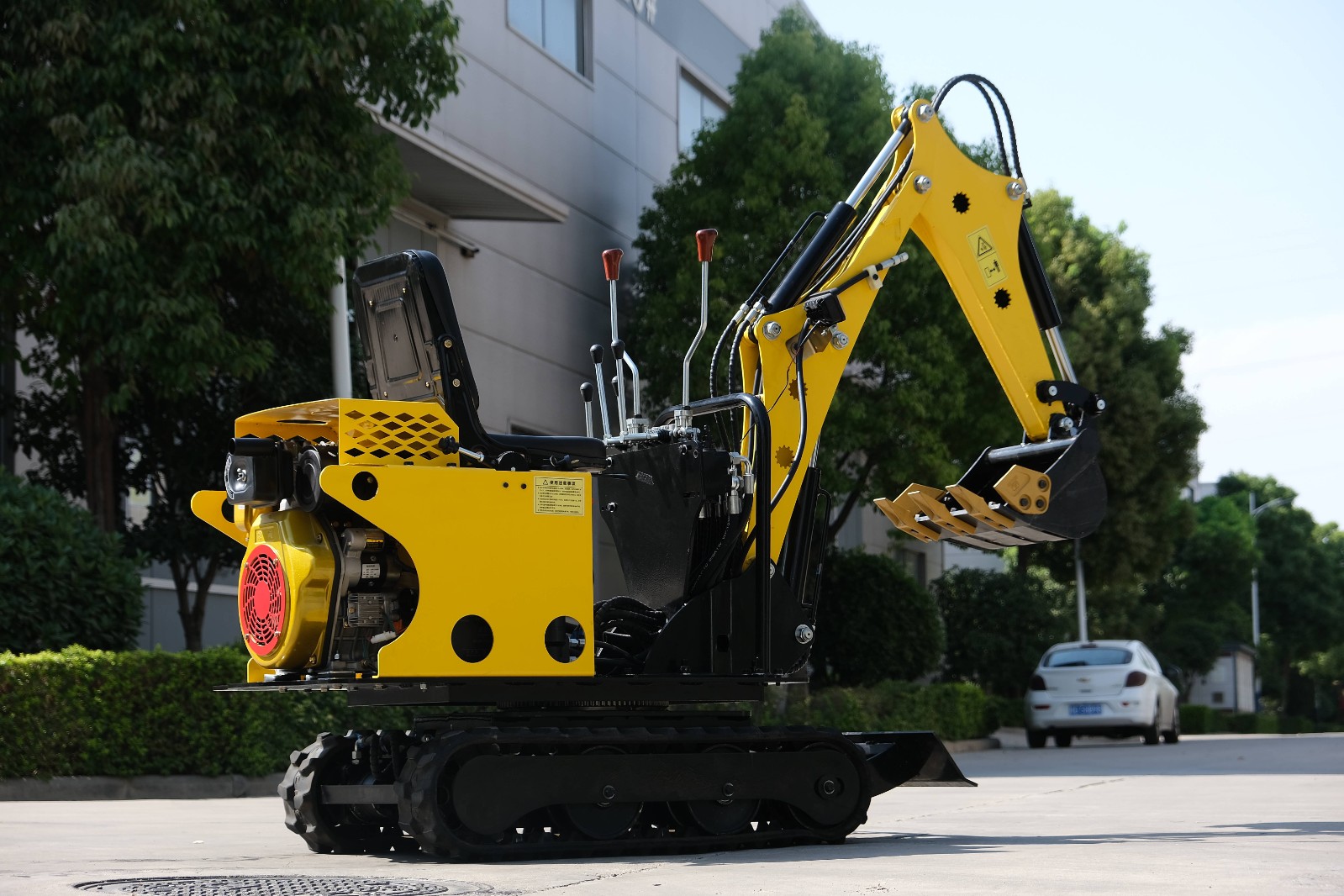 Certification High QualityYB-08 Multifunction Bucket Mini Hydraulic Excavator / 3