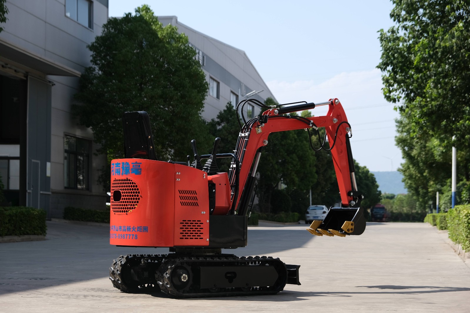 Small Earth-Moving Machinery 12 Mini Excavator  Price for sale / 6