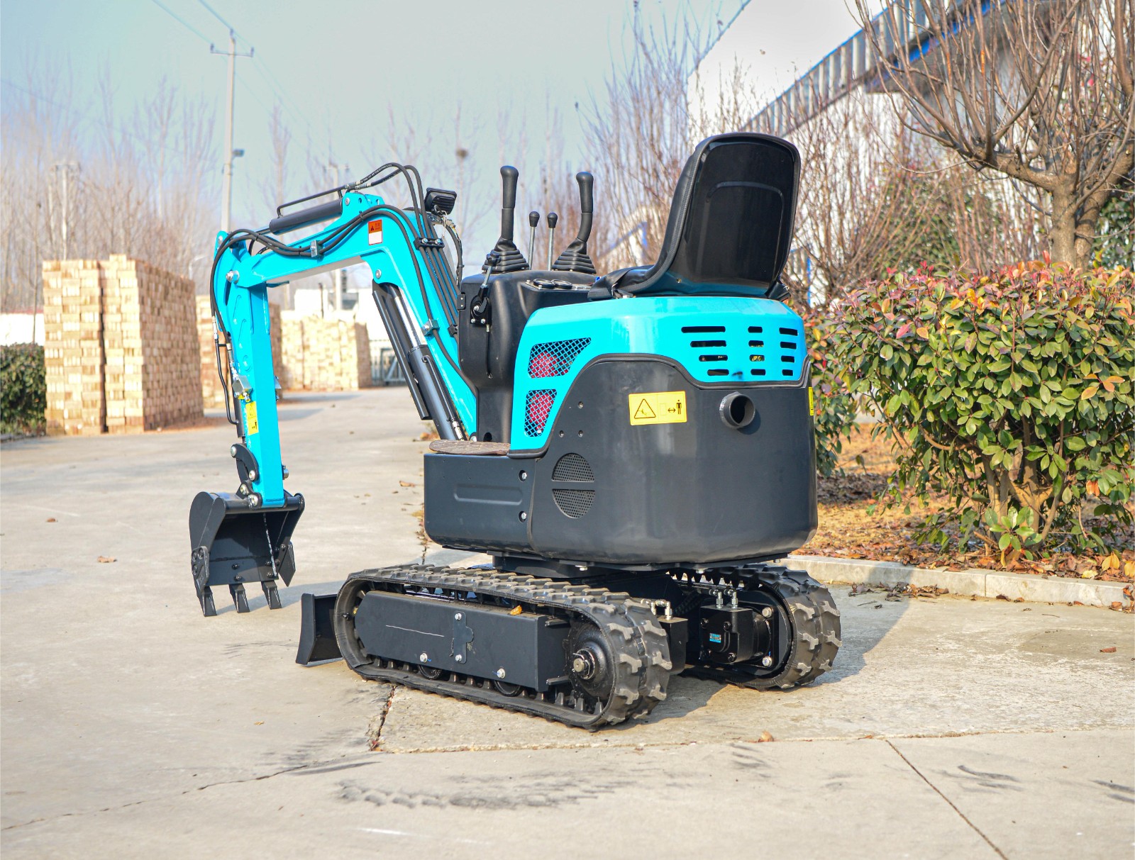 Low Price Mini Excavator 1.0ton Micro Digger for Sale / 5