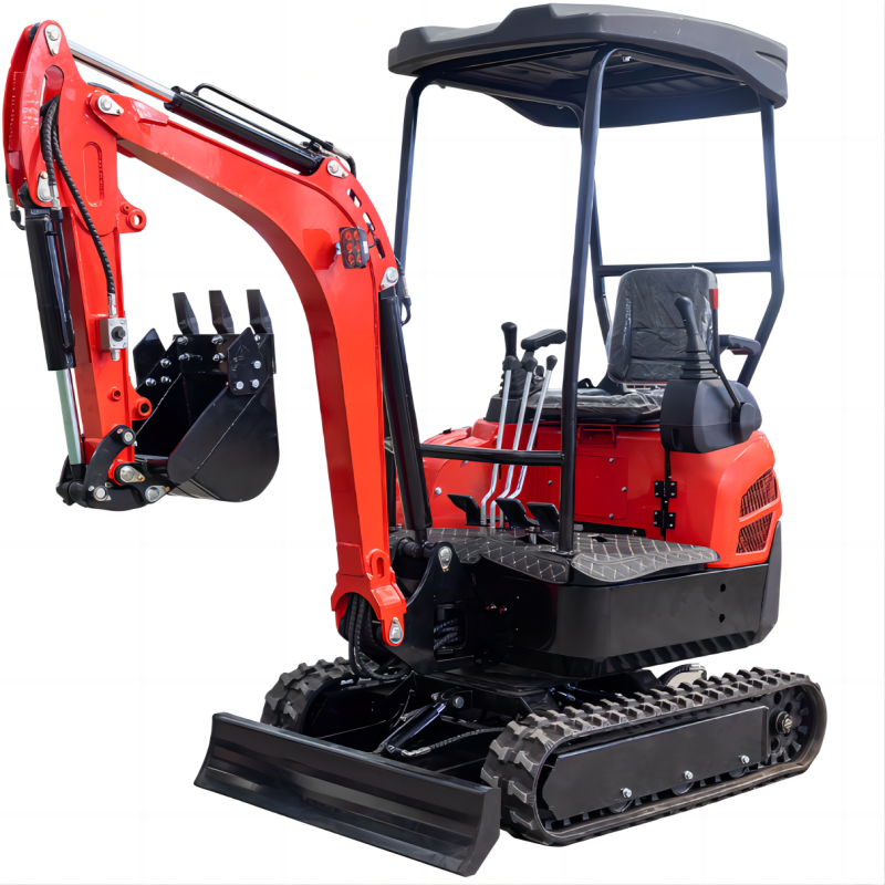 Mini 1.8ton Crawler Excavator for Farm Working Mini Garden Excavator / 3