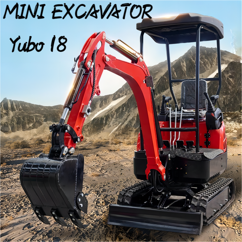 Mini 1.8ton Crawler Excavator for
