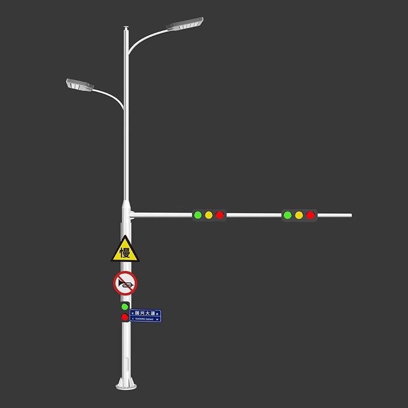 traffic light pole / 5