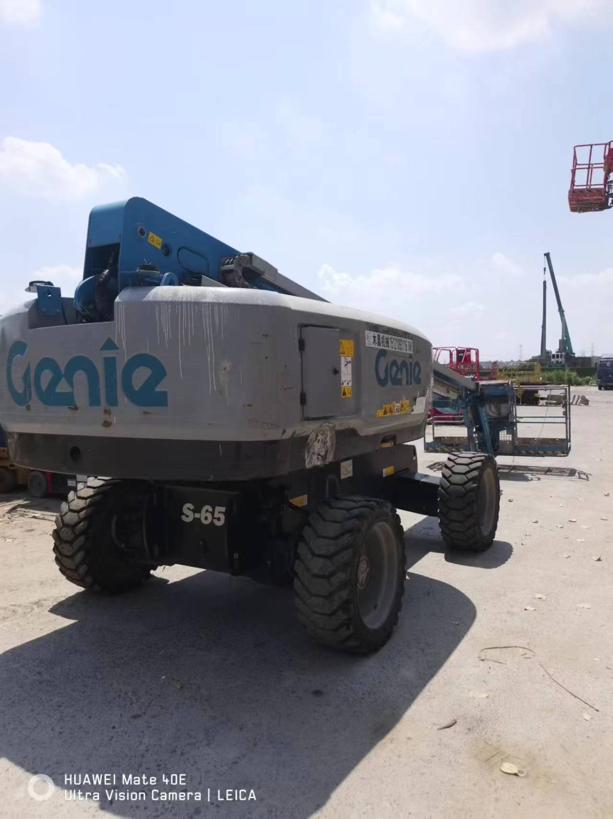 19 Genie 20 meters straight arm lift truck S65 / 4