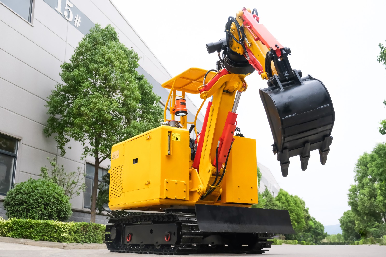 Free shipping!! Chinese High Quality Mini Excavator Farm Crawler Excavator / 8