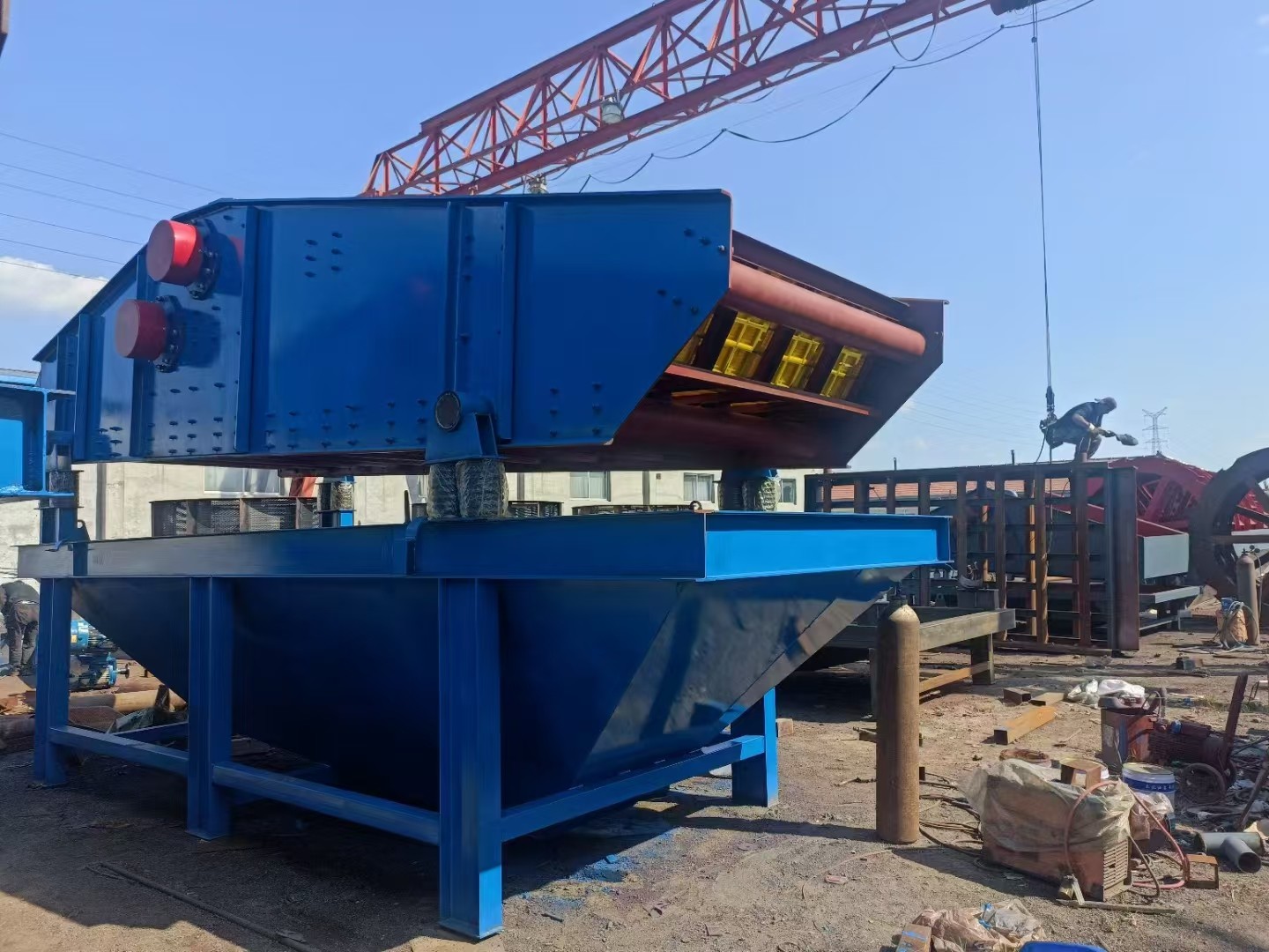 Fine sand recycling integrated machine / 2