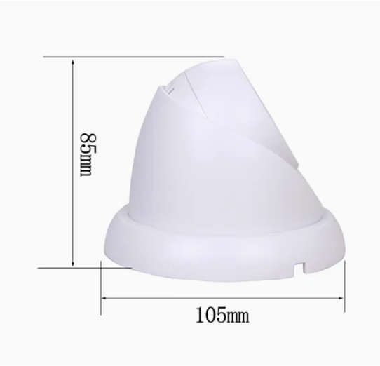 Night Vision Plastic Conch Ahd Dome Camera CCTV IP Security Surveillance Camera / 5