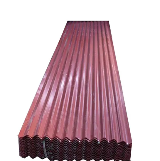 Color Coated Galvanized Roof Sheet Corrugated Steel Tile / 6