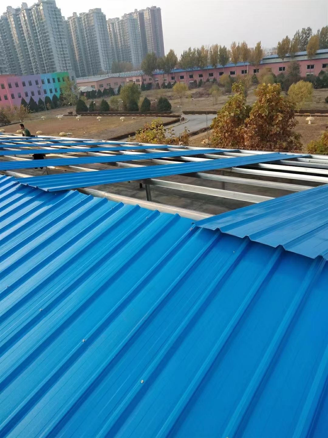 PPGI corrugated steel roofing sheet galvanized corrugated roofing sheet / 5