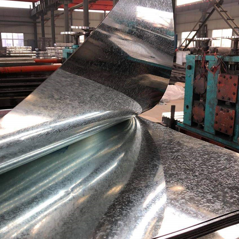 China DX52D+Z100 GI Steel Sheets High Quality Galvanized Steel Plate / 3