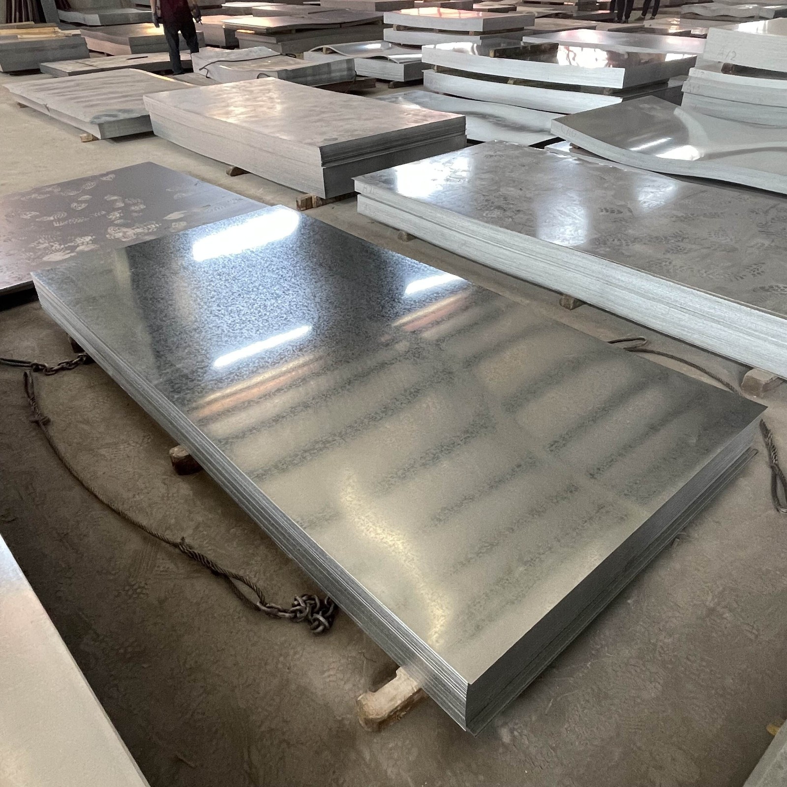 Steel Sheets PPGI Galvanized Steel Sheet Ral 7035 Galvanized steel sheet / 5