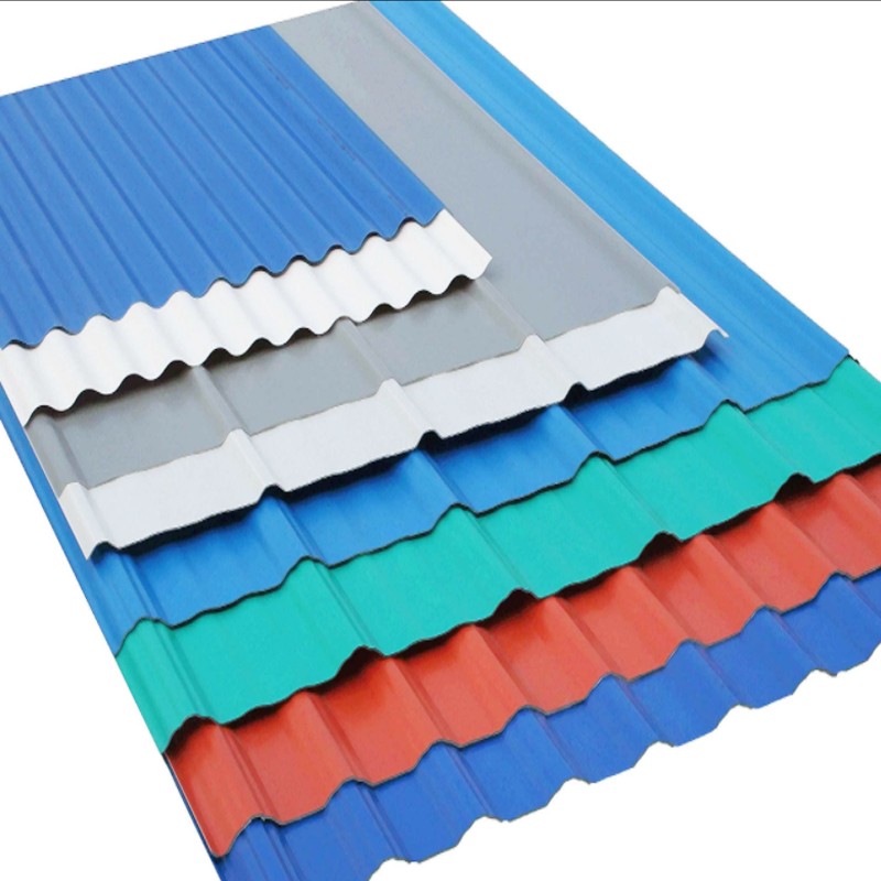 China roofing tile 0.4mm corrugated sheet for prefab house Roofing Sheet / 2