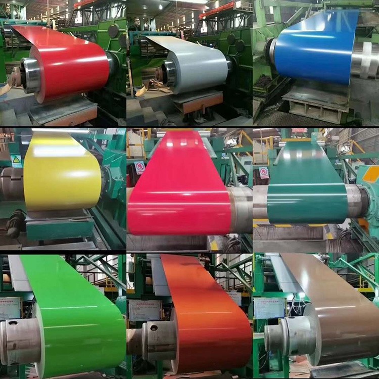 prepainted galvanized coil ppgi color coated steel coil for building PPGI / 3