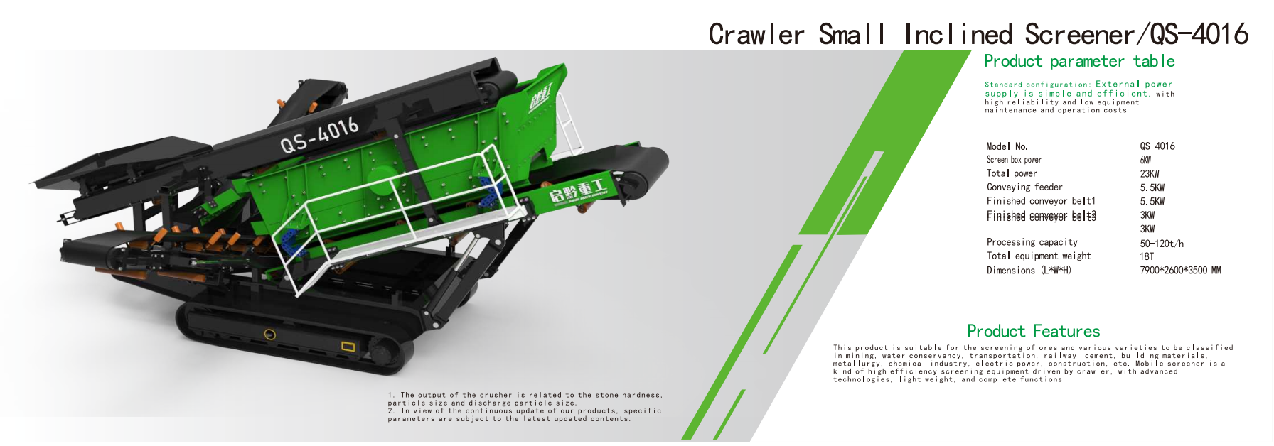 Crawler Small Inclined Screener_Q