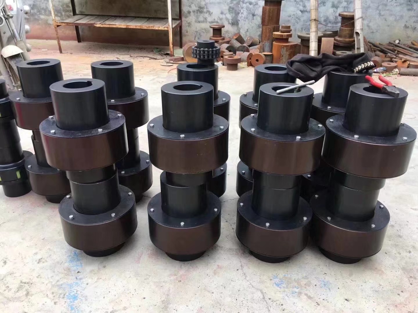 Nylon rod coupling