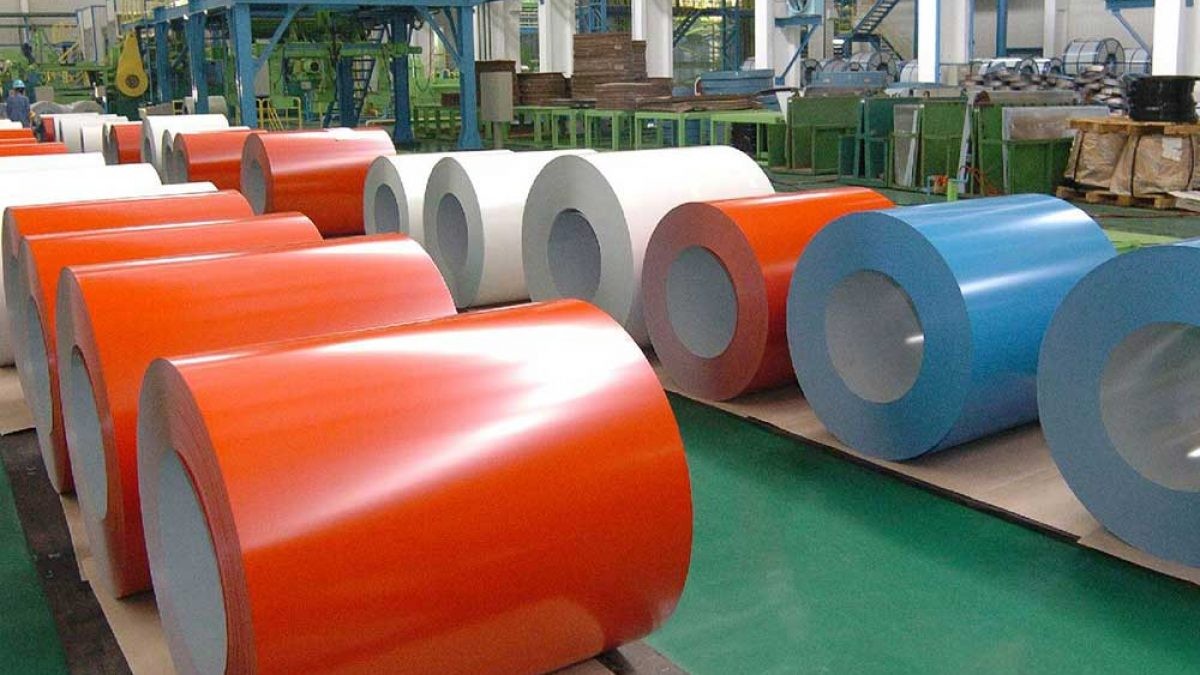 Factory direct selling high quality 0.6mm ppgi prepainted coated steel coil / 3