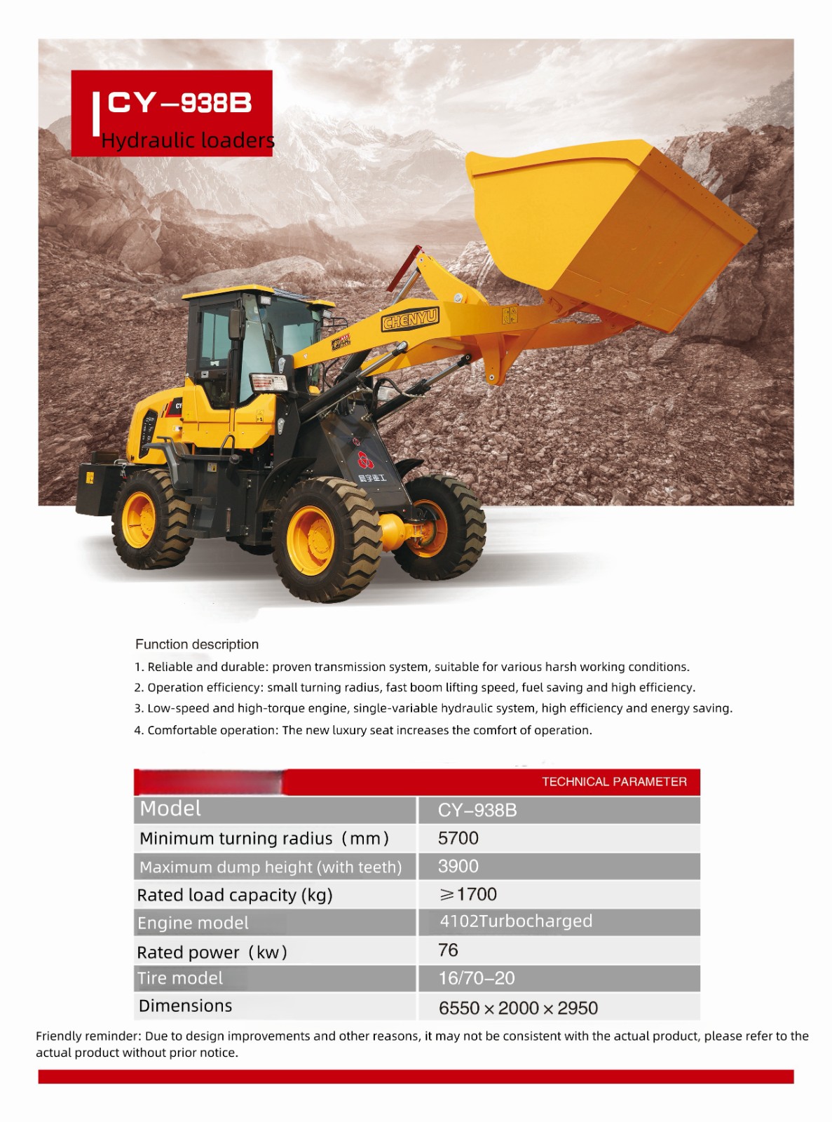 938-B Hydraulic loader / 2